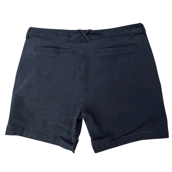 Mack Weldon Shorts Mens Size 38 Maverick Tech Chino Stretch Performance Blue - Picture 2 of 5
